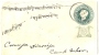 REF LCIRC2 - INDE ETAT DE GWALIOR - ENTIER POSTAL ENVELOPPE VOYAGEE JUIN 1887 - Gwalior