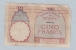 Morocco 5 Francs 14-11-1941 "G" P 23Ab 23A B - Marokko