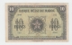 MOROCCO 10 DIX FRANCS 1943 VF P 25 - Marokko