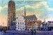 17811   Belgio,  Malines,  Grand"Place Et  La  Cathedrale,  VG 1919 - Mechelen