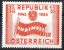 Austria 1955 10th Anniversary Of Republic 1s45 Freedom MH  SG 1271 - Unused Stamps