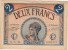 Billet De Deux Francs (Chambre De Commerce De Paris) -  1922 - Numéro : 086.277 (§) - Chambre De Commerce