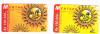 INDONESIA - SATELINDO (GSM RECHARGE) - MENTARI: SUN (LOT OF 2 DIFFERENT) - USED  -  RIF. 1654 - Indonésie