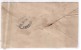 India   Edward Half Anna Cover , Postal Stationery Used 1907, CDS Piper Marwar - 1902-11 Roi Edouard VII