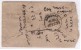 India Queen Victoria Used Cover, Postal Stationery Half Anna, 1899. - 1882-1901 Empire