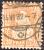 Schweiz 1882-06-14 Thun Zu#48 Faserpapier Sitzende Helvetia 20 Rp.orange Bedarfsstempel - Gebruikt