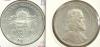 HUNGARY 5 PENGO CROWN SHIELD FRONT & SAINT ISTVAN HEAD BACK 1938 AG SILVER VF+ KM516 READ DESCRIPTION !! - Hungría