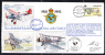 RAF 75th Anniversary FDC Bahamas Scott #775d 60c DeHavilland DH9a No. 43 Squadron - Bahamas (1973-...)