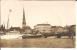 Let020/ Deut. Feldpost 1917, Auf AK Riga. Hafen Mit Brücke, Kirche Etc. - Lettland