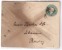 India QV Large Envelope / Cover Used Half Anna, 1896 Postal Stationery. As Scan - 1882-1901 Empire