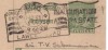 India Slogan 1953 "Inaguration Andhra State"  On  Postal Stationery, Postcard, Used Post Card - Cartas & Documentos