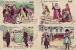 Delcampe - Politique -Satirique. Illustrateur L.Fleury .Rare Série Illustrée De L'année 1906 En 52 CP    ( Voir Scan) - Satiriques