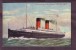 The New Isle Of Man Steamer "Ben-My-Chree",  Postally Used In 1908  (vg Sq Circle Pmk) - Dampfer