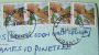 Uganda 1997 Cover To England UK - Snake Bush Viper - Half Of Rate For England (said Extremely Urgent) - Bible Adress - Uganda (1962-...)