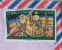 Uganda 2001 Cover To Derby England UK - Christmas (broken Stamp) - Oeganda (1962-...)