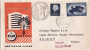 4346# PAYS BAS LETTRE Obl AMSTERDAM CENTRAL STATION + AMSTERDAM SAIGON 1° KLM VLUCHT 31 MAART 1959 VIETNAM NEDERLAND - Posta Aerea