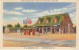 Hopkinsville KY Kentucky, Wadlington Cafe Tourist Court Gas Station, Roadside, C1940s Vintage Curteich Linen Postcard - Hopkinsville