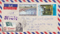 Registred Air Mail Cover 1971 From Pakistan Sent To Cluj-Napoca Romania,stamps Nice Franking. - Pakistan