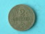 1924 - 2 CENTESIMOS / KM 20 ( For Grade, Please See Photo ) !! - Uruguay