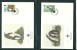 Falkland: 553/ 556 Sur FDC - WWF - Pingouins & Manchots