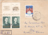 Registred Covers Send To Romania 1972 Nice Franking!! 3 Stamps Sent To  Romania. - Storia Postale