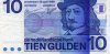 NETHERLANDS: 10 GULDEN BANKNOTE, 25-4-1968, P-91 - Other & Unclassified