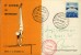 1963  IV GIOCHI  DEL  MEDITERRANEO  NAPOLI UNICA CARTOLINA UFFICIALE  MAXIMUN FDC  VIAGGIATA COME DA FOTO - Atletiek