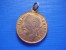 Médaille Couleur Or De Napoleon III Empereur . 20 Mm . 2 Scans - Royaux / De Noblesse