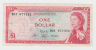 East Caribbean States 1 Dollar 1965 VF++ CRISP P 13f  13 F - Caraïbes Orientales