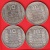 QUATRE PIECES MONNAIE 10 FRANCS ARGENT TURIN 1932 - 3ième REPUBLIQUE 1871 - 1940 VOIR LES SCANS... - Other & Unclassified