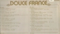 Vinyle 2 X 33 T  TB/E  " DOUCE FRANCE "  1978  Pathé Marconi. - Compilations