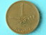 1942 NS - 1 KRONE / KM 835 ( For Grade, Please See Photo ) !! - Danemark