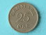 1952 - 25 ORE / KM 842.1 ( For Grade, Please See Photo ) !! - Danemark