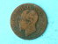 1862 N - 2 CENTESIMI / KM 2.2 ( For Grade, Please See Photo ) !! - 1861-1878 : Victor Emmanuel II