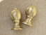Deux Boules Pleines, à Téton En Bronze De 5.3 Cm De Hauteur.Voir Photos - Andere & Zonder Classificatie