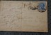 LETTRE COVER TIMBREE AVEC STAMP ITALIEN DE NEW YORK POUR MARSEILLE CACHET A DATE DE BATEAU S/ CPA WASHINGTON STATES BULD - Macchine Per Obliterare (EMA)