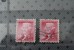 UNITED STATES OF AMERICA USA 2 PERFORE STAMP PERFIN Perforato Perforado Perfiert Perforede Perforate Perforé - Perfin