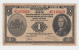 NETHERLANDS INDIES 1 GULDEN 1943 VF+ CRISP Banknote P 111 - Nederlands-Indië