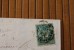 1877 LETTRE  FACTURE:FOURCADE TOULOUSE &gt;ST ETIENNE LOIRE P/ NEGOCIANT A LIMOUX AUDE TIMBRE TYPE SAGE VERT 5C MARCOPHI - 1877-1920: Semi Modern Period