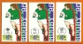 RSA 1995 9 Maxicards Rugby (different Cancellations - Rugby