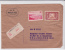 MONACO - 1949 - YVERT N° PA16 + 312 Sur ENVELOPPE RECOMMANDEE Pour BELLEGARDE (AIN) - Postmarks