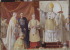 VATICAN 2011 - OFFICIAL FOLDER 4 POSTCARDS RESTAURO SALA IMMACOLATA MUSEI VATICANI - 2 SETT 2011  MNH** - Unused Stamps