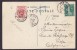 France CPA 3085. Panorama De PARIS DEPART 1909 To LIEGE W. Deluxe LIEGE ARRIVEE 1909 Timbre-Taxe T-Cancelled Postage Due - Briefe U. Dokumente