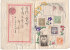 JOLI LIVRET TIMBRES ET CARTES JAPONAIS CONFECTIONNE AU DEBUT DU SIECLE POUR LES TOURISTES OCCIDENTAUX - Collections, Lots & Series