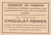 CHROMO  Image Chocolat MENIER  SUEDE  DROTTNINGHOLM   Le Chateau  N° 493 - Menier