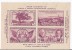 Timbre Stamp Américain USA Etat-unis : Bloc 17/9/1936 Alamo Texas San Antonio Michigan California San Diego Connecticut - Blokken & Velletjes