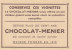 CHROMO  Image Chocolat MENIER  ROYAUME UNI  DUBLIN  Pont O'connel   N° 49 - Menier