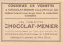 CHROMO  Image Chocolat MENIER ITALIE  POMPEI   Maison Vetii   N° 231 - Menier