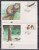 East Germany, DDR,  1987, Animals,  WWF,  4  FDC - FDC