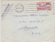 TUNISIE - 1937 - YVERT N° PA10 SEUL Sur ENVELOPPE Par AVION De TUNIS Pour MARSEILLE - Cartas & Documentos